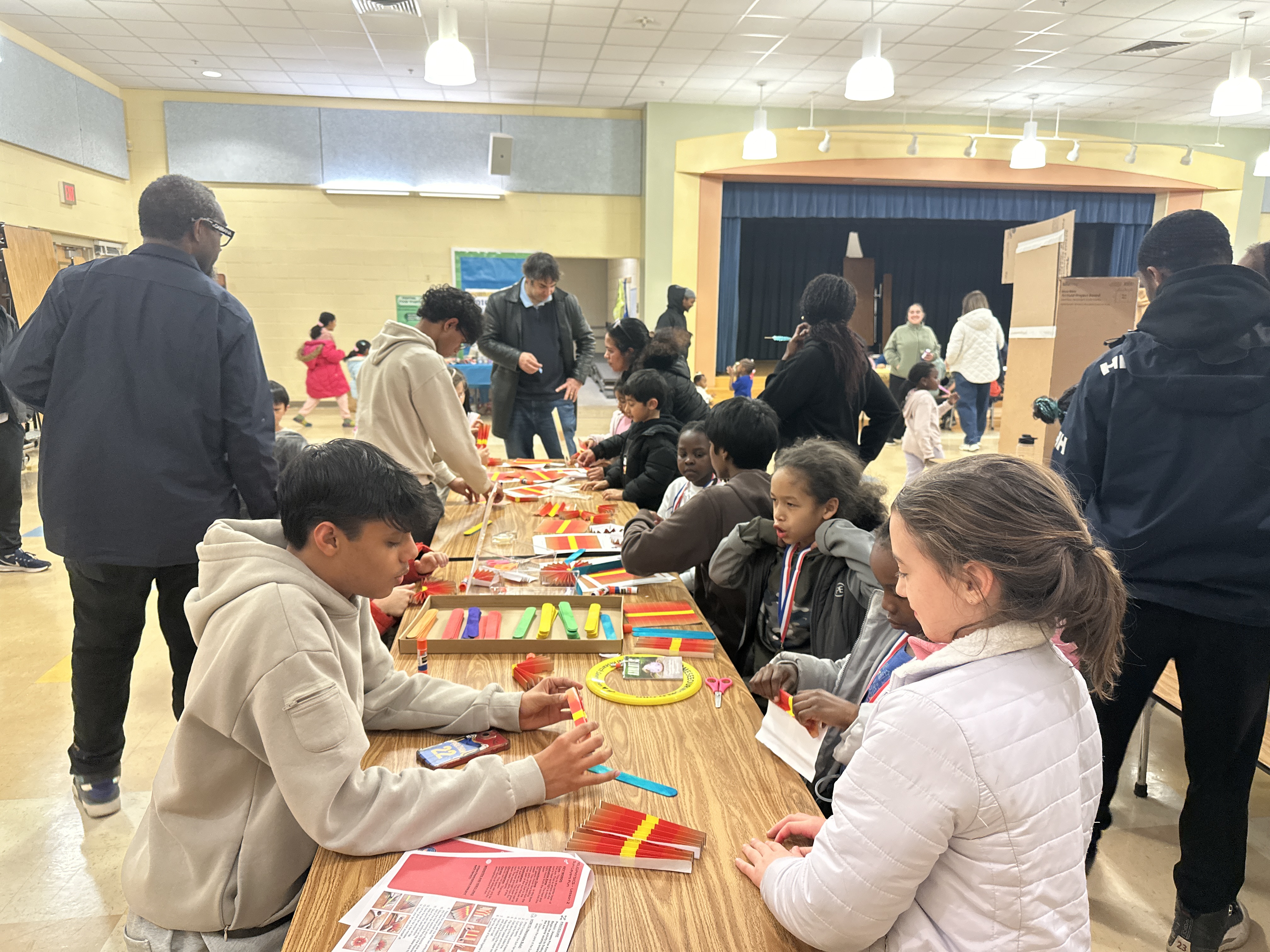 Students at the LBES 2026 STEM Workshop
